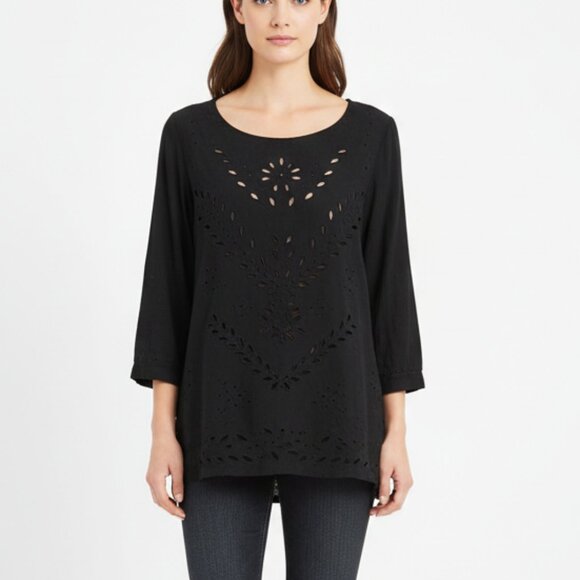 Club Monaco 100% Silk Long Sleeve Blouse - Picture 1 of 5